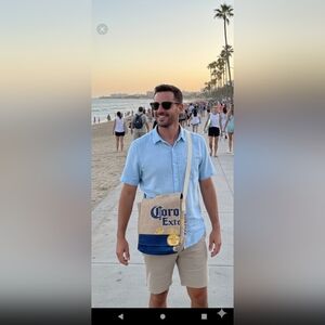 CORONA Messenger Woven bag 24 cans